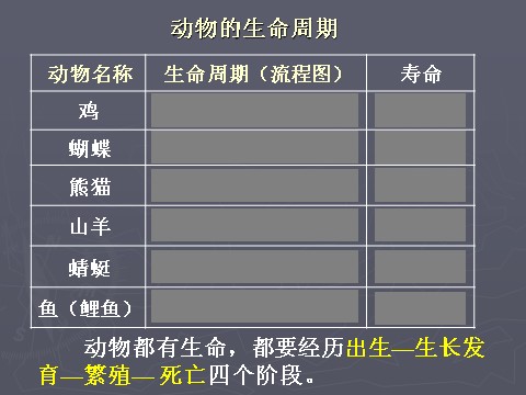 三年级下册科学（教科版）科学2.6其他动物的生命周期ppt教学课件第4页