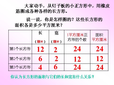 三年级下册数学（苏教版）数学面积的计算ppt课件第4页