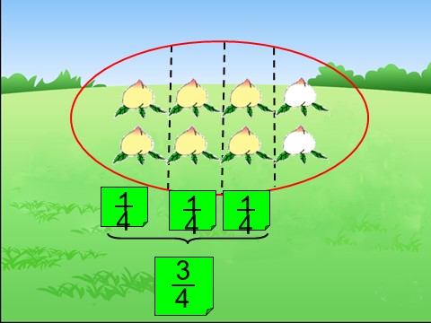 三年级下册数学（苏教版）教研课认识一个整体的几分之几ppt课件第10页