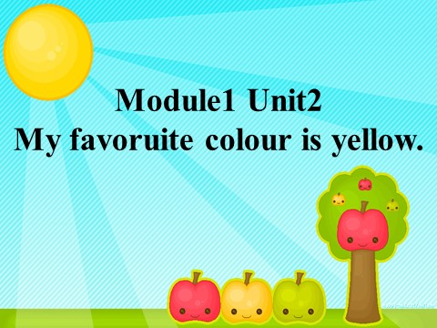 三年级下册英语（外研版三起点）精品Module1 Unit2 My favourite colour is yellowppt课件第5页