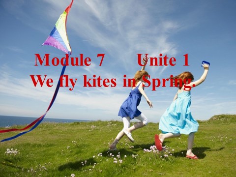 三年级下册英语（外研版三起点）教研课Unit1 We fly kites in springppt课件第1页