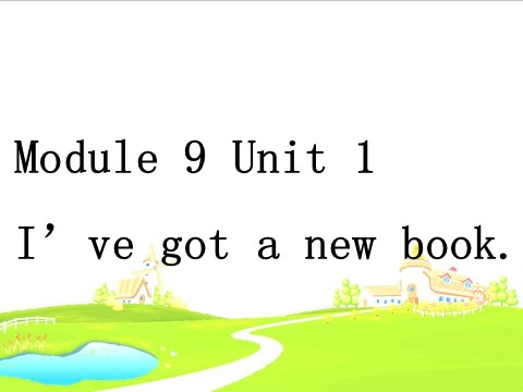 三年级下册英语（外研版三起点）英语Module9 Unit1 I've got a new bookppt课件第1页