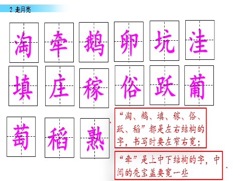 四年级上册语文（部编版）2 走月亮第5页