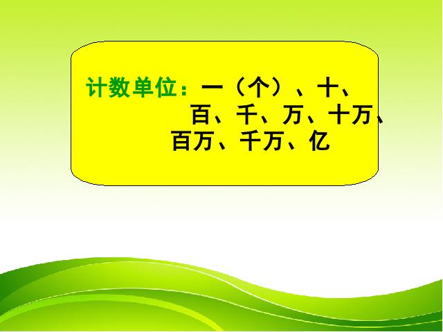 四年级上册数学（人教版）数学大数的认识《亿以内数的认识》（）第3页