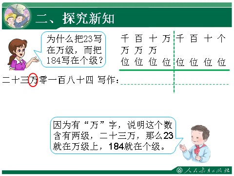 四年级上册数学（人教版）3、亿以内数的写法第6页