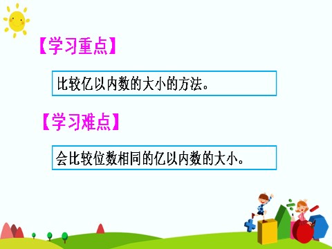 四年级上册数学（人教版）(1)亿以内数的大小比较第3页