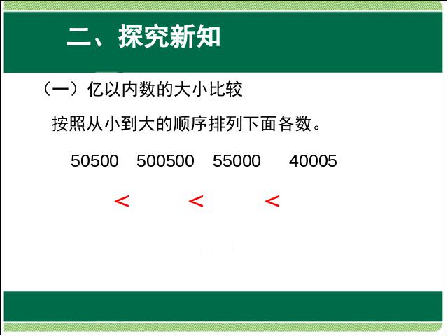 四年级上册数学（人教版）课件大数的认识:亿以内数的大小比较和改写原创ppt第9页