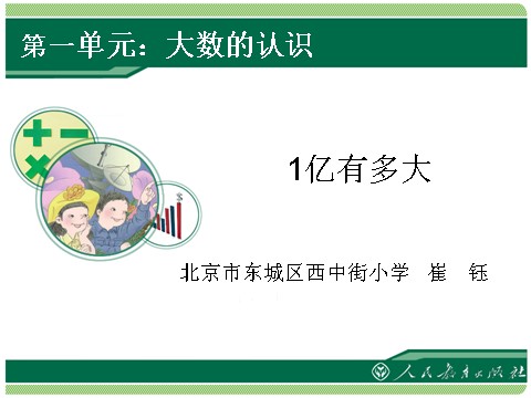 四年级上册数学（人教版）11、1亿有多大第1页