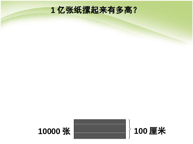 四年级上册数学（人教版）数学ppt第一单元大数的认识:1亿有多大？课件第10页