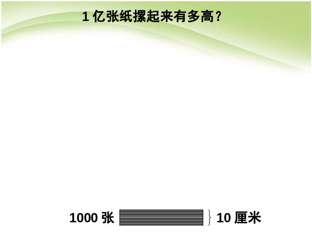 四年级上册数学（人教版）数学ppt第一单元大数的认识:1亿有多大？课件第9页