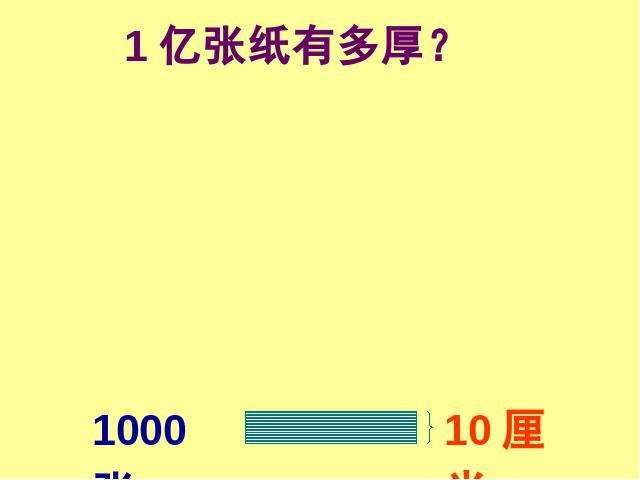 四年级上册数学（人教版）《1亿有多大？》(数学)第10页