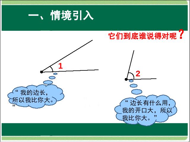 四年级上册数学（人教版）数学第三单元角的度量:角的度量ppt原创课件（）第2页