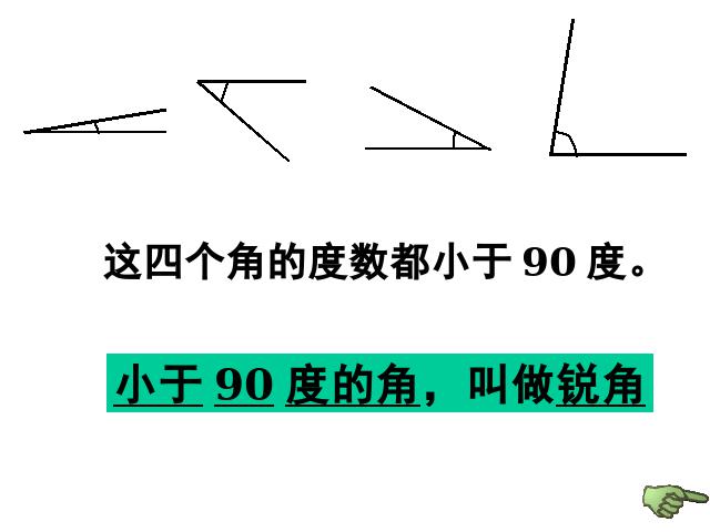 四年级上册数学（人教版）数学《角的分类》()第6页