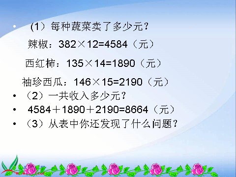 四年级上册数学（人教版）《三位数乘两位数》课件2第10页