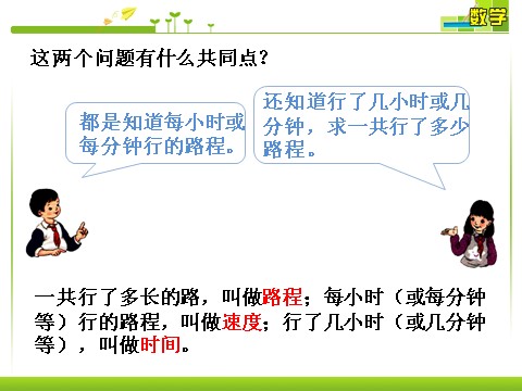 四年级上册数学（人教版）时间和速度及路程的关系_三位数乘两位数第2页