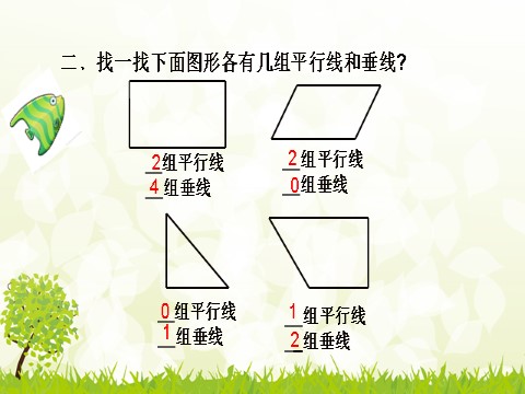 四年级上册数学（人教版）《平行与垂直》课件2第9页