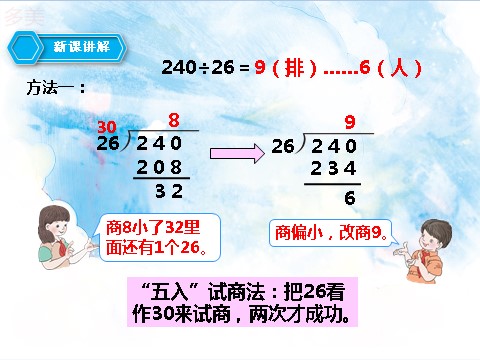 四年级上册数学（人教版）第四课时笔算除法 例5（课件）第5页