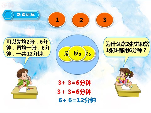 四年级上册数学（人教版）第二课时烙饼问题（课件）第6页