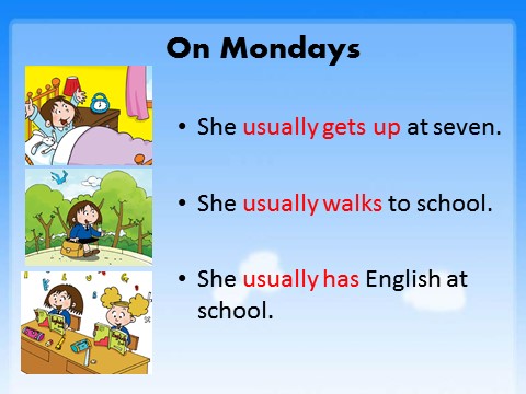 四年级上册英语（外研一起点）Module 3 Unit 1 She didn't walk to school yesterday-didn't第3页