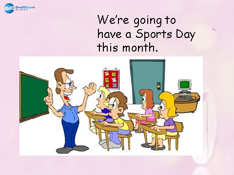 四年级上册英语（外研三起点）Module 9 Unit 1 Are you going to run on Sports Day课件4 外研版（三起）第8页