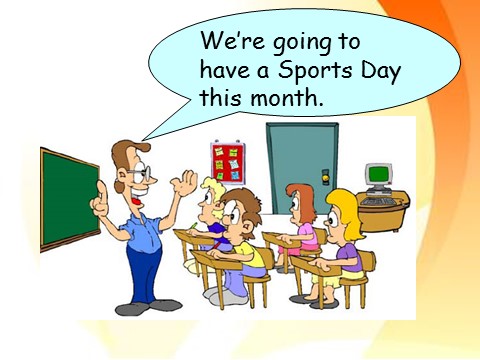 四年级上册英语（外研三起点）Unit 1 Are you going to run on sports day 课件 1第6页