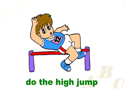 四年级上册英语（外研三起点）Module 9《Unit 2 I’m going to do the high jump》ppt课件1第8页