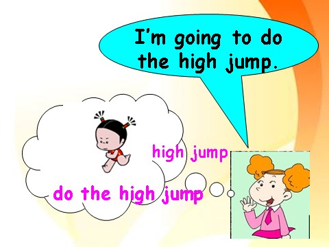 四年级上册英语（外研三起点）Module 9《Unit 2 I’m going to do the high jump》ppt课件4第8页