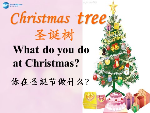 四年级上册英语（外研三起点）Module 10 Unit 2 Merry Christmas课件2 外研版（三起）第7页