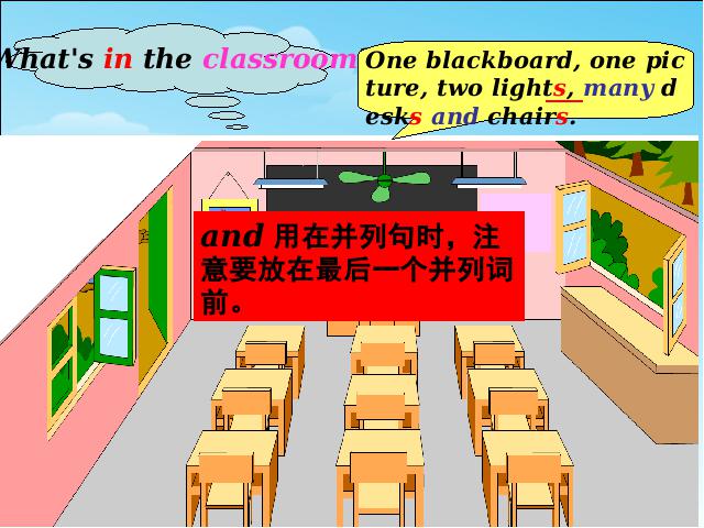 四年级上册英语(PEP版)PEP英语《My classroom第一课时》优质课下第7页