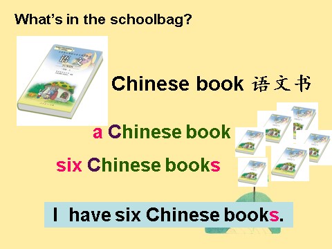 四年级上册英语(PEP版)Unit2 My schoolbag A learn第6页
