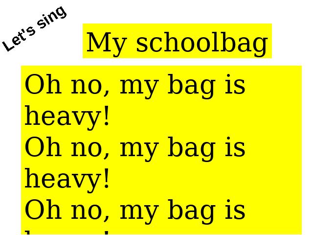四年级上册英语(PEP版)PEP《My schoolbag第六课时》优质课第4页