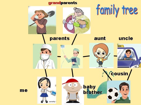 四年级上册英语(PEP版)Unit6 meet my family B read and write第2页