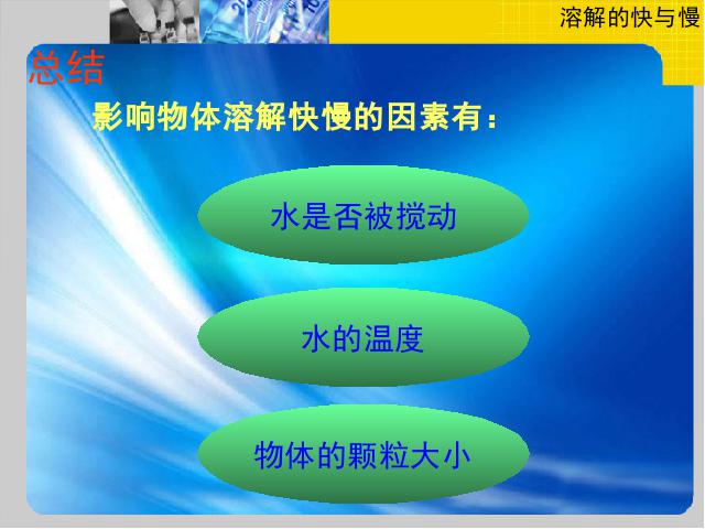 四年级上册科学科学第二单元“溶解”《2.5溶解的快与慢》（）第10页