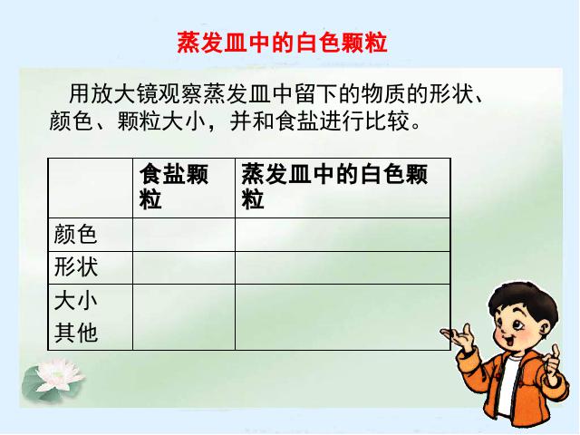 四年级上册科学《2.7分离食盐与水的方法》(科学)第8页