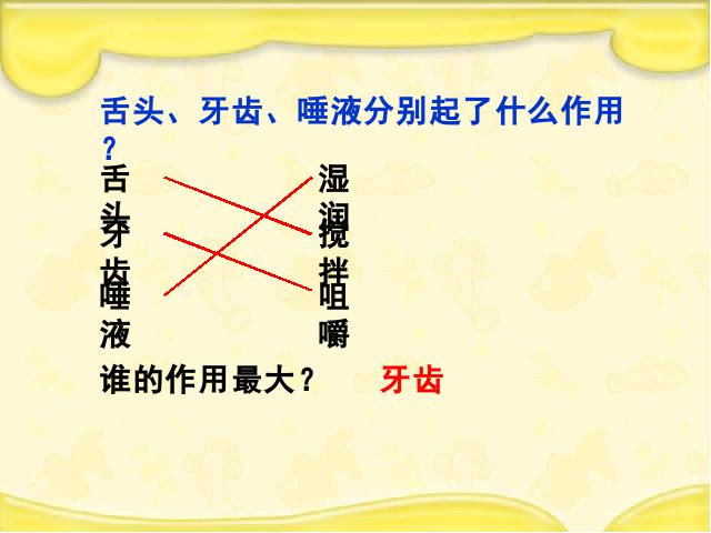 四年级上册科学科学《4.6食物在口腔里的变化》第5页