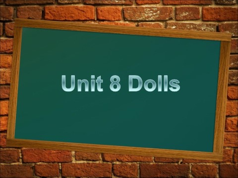 四年级上册英语（译林版）Unit 8 Dolls 课件 2第1页