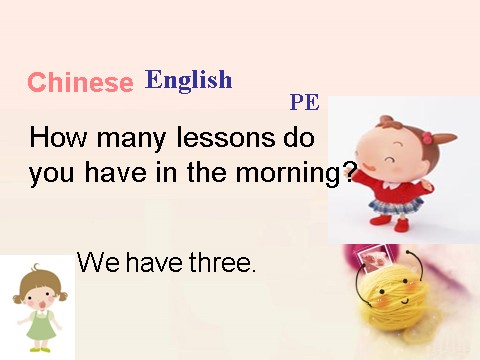 四年级下册英语（精通版） Lesson 13 课件1第6页