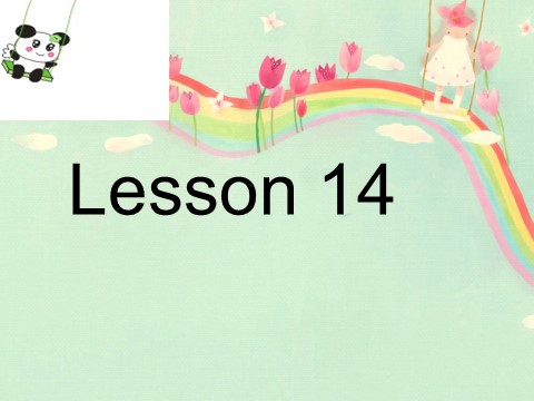 四年级下册英语（精通版） Lesson 14 课件2第2页