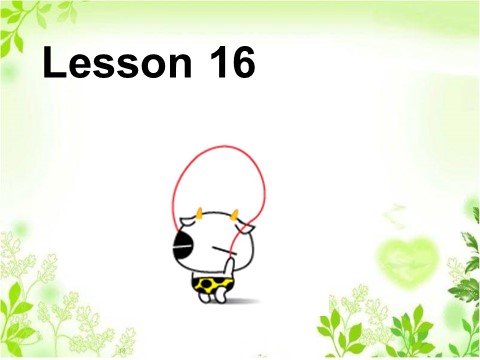 四年级下册英语（精通版） Lesson 16 课件1第2页