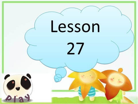 四年级下册英语（精通版）Lesson 27 课件1第2页