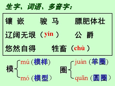 四年级下册语文牧场之国ppt课件1第2页