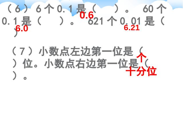 四年级下册数学（人教版）《4.1小数的意义》ppt原创课件（数学）第6页