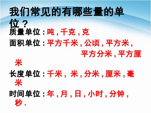 四年级下册数学（人教版）数学《4.6小数与单位换算》教研课第2页