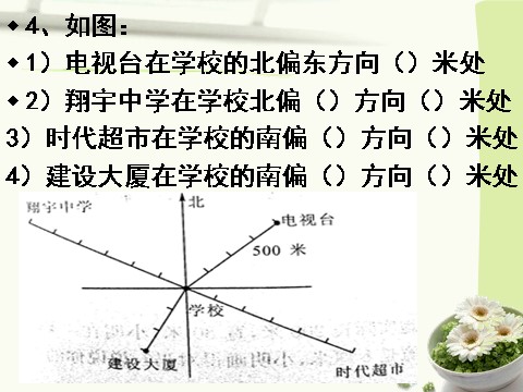 四年级下册数学（苏教版）数学确定位置练习ppt课件第3页