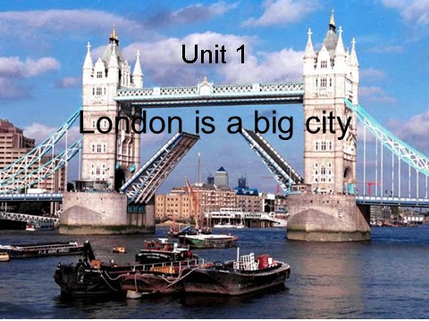 四年级下册英语（外研版三起点）外研版英语精品Module2 Unit1 London is a big cityppt课件第1页