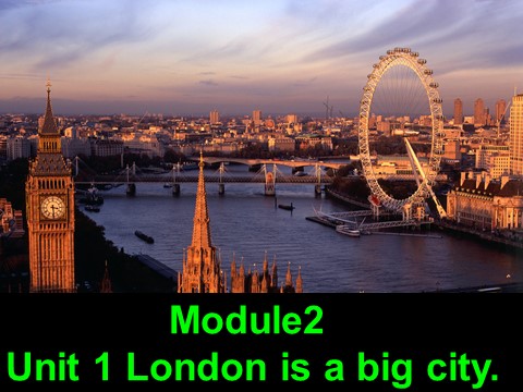 四年级下册英语（外研版三起点）四下教研课Module2 Unit1 London is a big cityppt课件第1页