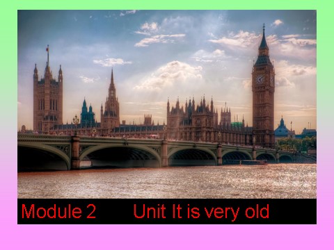 四年级下册英语（外研版三起点）四下外研版英语精品Module2 Unit2 It's very oldppt课件第1页