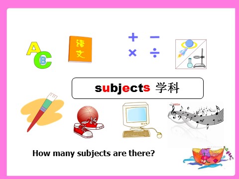 四年级下册英语（闽教版）Unit 3 School Subjects Day Part A 课件1第10页