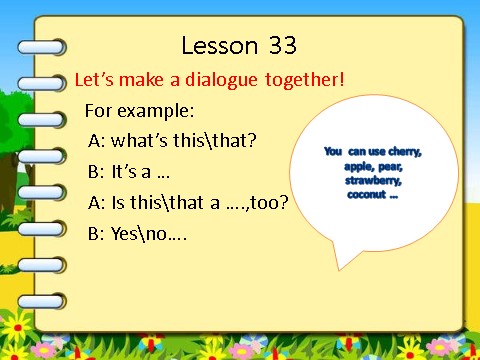 五年级上册英语（精通版）ruit Lesson 33 课件2第8页
