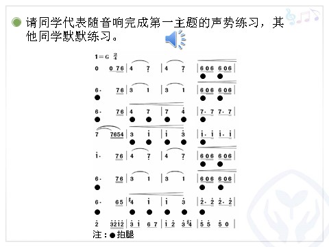 五年级上册音乐（人教版）雷鸣电闪波尔卡(简谱)第6页